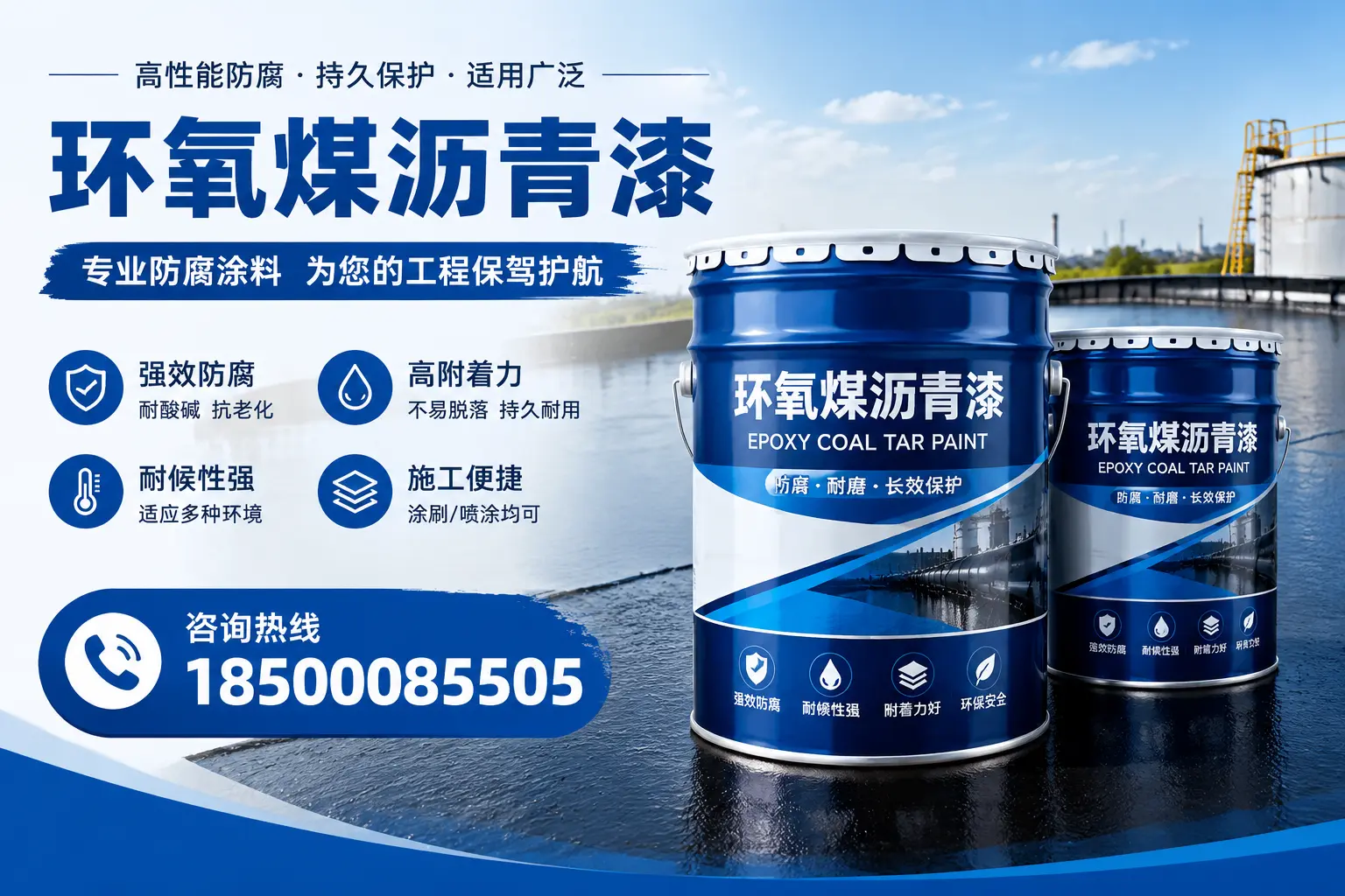 环氧煤沥青漆与其他漆类的比较，汉中用户的选择依据