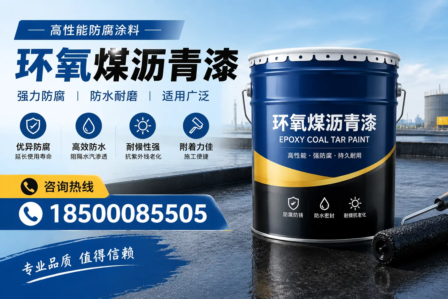 环氧煤沥青漆的主要成分与功能，汉中用户深度了解